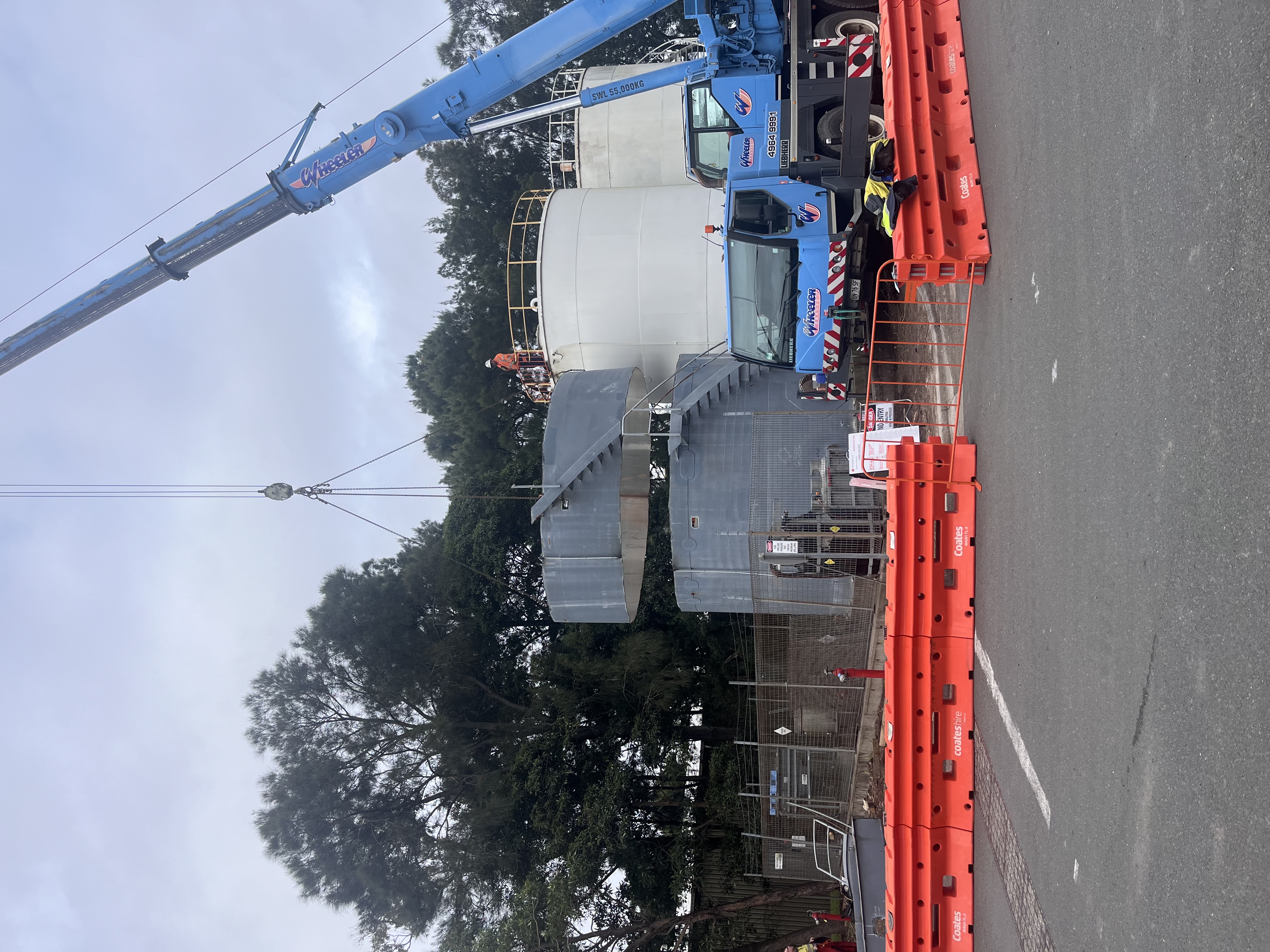 Structural silo deconstruction